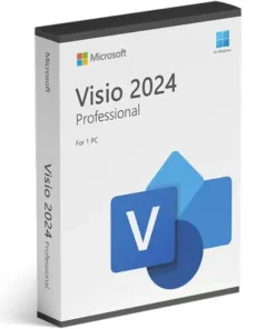 Microsoft Visio Professional 2024 - Eenmalige aanschaf - Digitale licentie key