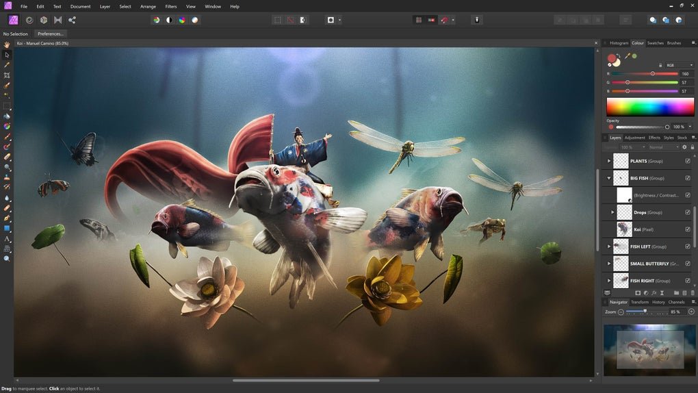 Affinity Photo 1.1 - screenshot