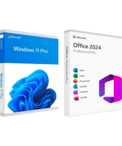 Microsoft Windows 11 Pro en Office 2024 Pro Plus bundel - twee digitale licentiesleutels
